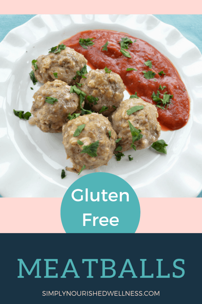 Gluten Free Meatballs - Simply Nourished Wellness